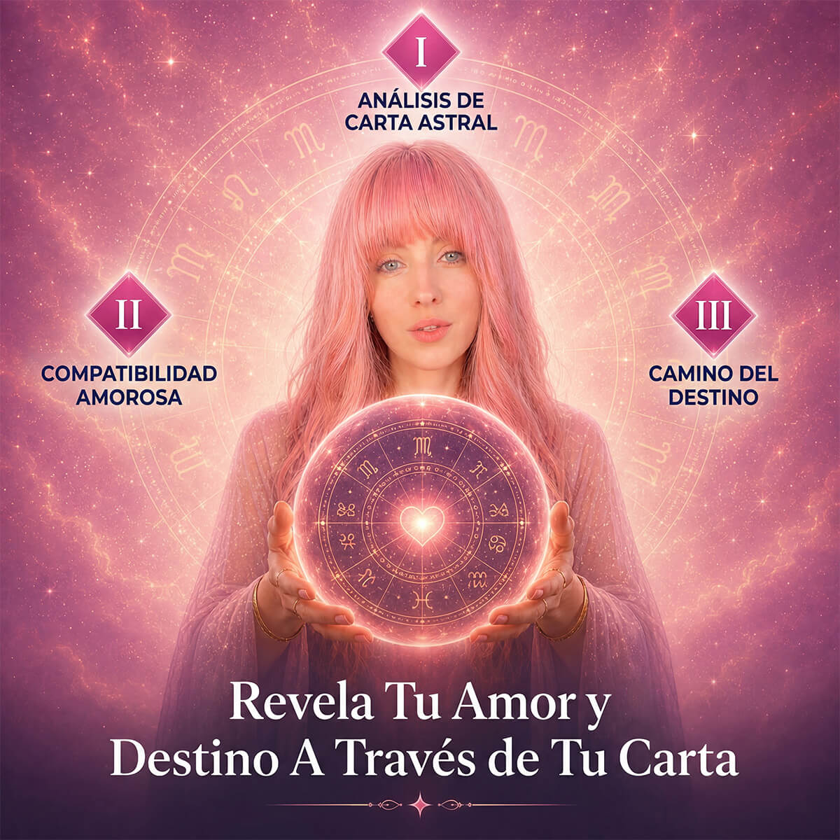 Birth Chart Love & Destiny Reading by Samira thumbnail-image-1